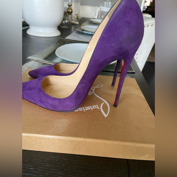 Violet “ So Kate “ Louboutin Heels - Picture 3 of 7